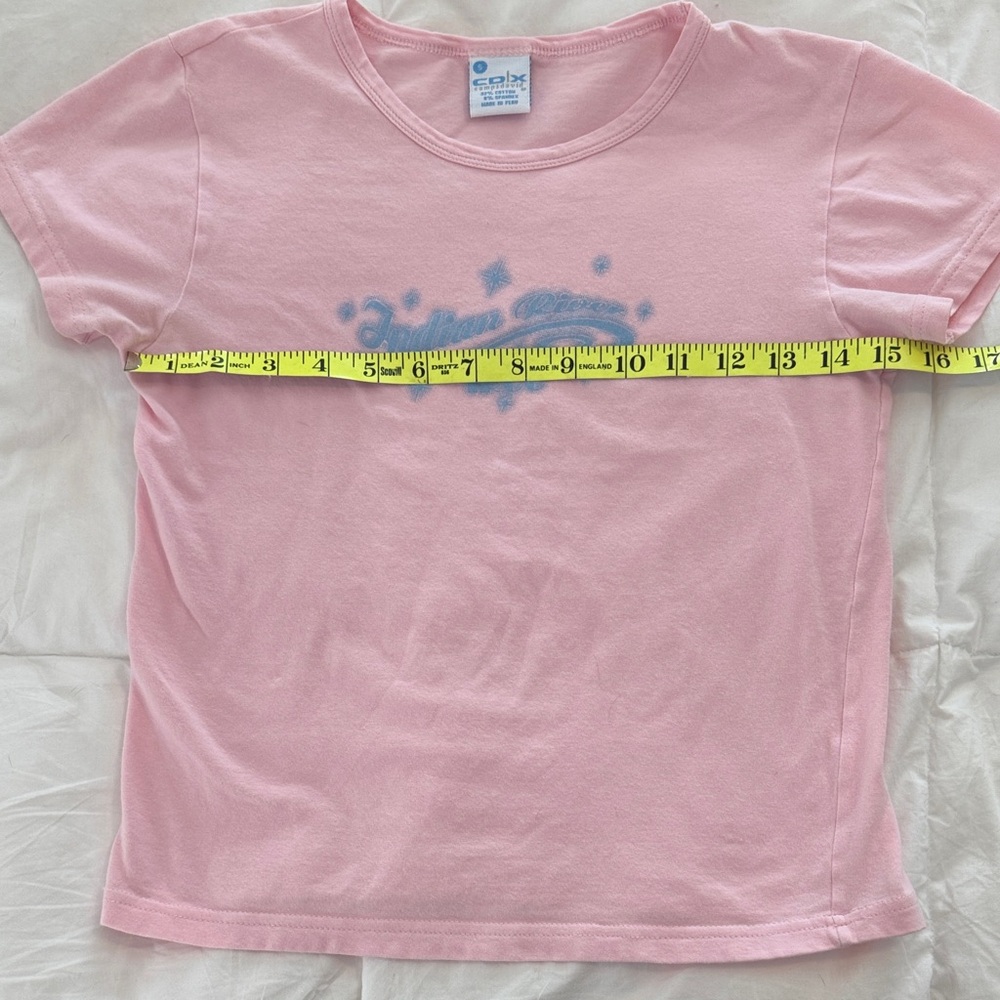 Pink Short Sleeve Kids Tee Small